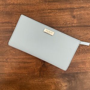 Kate Spade New York Veronica Slim Bifold Wallet - baby blue
